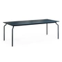 Magis - South Garden table, 200 x 90 cm, midnight blue
