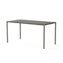 NINE - Sine Garden dining table, 151 x 75.5 cm, dark green