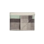 Røros Tweed - Mikkel Baby wool blanket 100 x 67 cm, gray