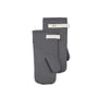 The Organic Company - Oven mitts, dark gray (set of 2)