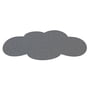 Hey Sign - Kids rug cloud, 69 x 120 cm, 5 mm, anthracite 01