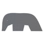 Hey Sign - Kids rug elephant, 92 x 120 cm, 5 mm, anthracite 01