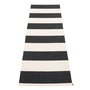 Pappelina - Bob Carpet, 70 x 225 cm, black / vanilla