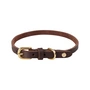 OYOY ZOO - Robin Dog collar, large, choco
