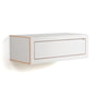 Ambivalenz - Fläpps Box wall bracket 80 x 27 cm, white