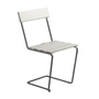 Grythyttan - 1 garden chair, white lacquered oak