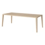 Bolia - Graceful Dining table, 220 x 95 cm, white pigmented oiled oak