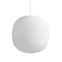 New Works - Lantern Pendant light L, Ø 40 cm, white / matt