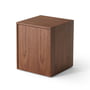 New Works - Mass Side table with drawer, walnut