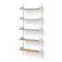 New Works - Wall shelf 1900, oak / white