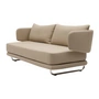 Softline - Jasper Sofa bed, beige (fabric felt 619)