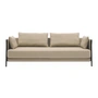 Softline - Madison Sofa bed, black / Vision sand (446)