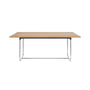 Thonet - S 1070 Dining table, 200 x 100 cm, solid oiled oak (Pure Materials)