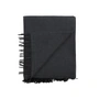 Røros Tweed - Vega Wool blanket 210 x 150 cm, black