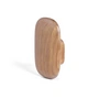 MiaCara - Gemma Wall hook, 8.4 x 5.4 cm, natural oak