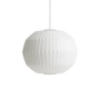 HAY - Nelson Angled Sphere Bubble Pendant light M, off-white