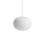 HAY - Nelson Angled Sphere Bubble Pendant light S, off-white
