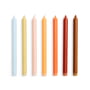 Hay - Gradient Stick candles H 30 cm, rainbow (set of 7)