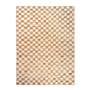 ferm Living - Check Wool-jute rug, 200 x 300 cm, off-white / natural