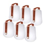 Fermob - Balad Rechargeable LED light H 12 cm, ochre red (set of 6)