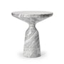 ClassiCon - Bell Side table, polished marble (Grigio Nuvolato)