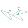 Hay - Colour Coat hanger, jungle green (set of 3)