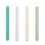 Hay - Hexagon Stick candles H 24 cm, fresh (set of 4)