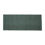 HAY - Moiré Wool rug 80 x 200 cm, emerald green