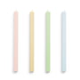 Hay - Square Stick candles H 24 cm, pastel (set of 4)