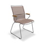 HOUE - CLICK Outdoor Dining armchair with high backrest, sand