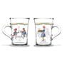 Holmegaard - Hot Drink Christmas mug with handle 2024, 23 cl (set of 2)