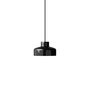 NINE - Lacquer LED pendant light S, black