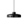 NINE - Lacquer LED pendant light M, black