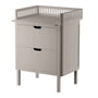 Sebra - Changing unit with drawers, jetty beige