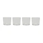 OYOY - Kuki Glass, small, clear (set of 4)