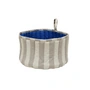 OYOY - Toppu bread basket, clay / optic blue