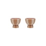 OYOY - Toppu egg cup, caramel / rose (set of 2)