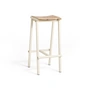 HAY - Taburete 8 Bar stool, high, natural oak / eggshell