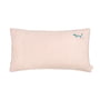 Nobodinoz - L1N0 cushion, 50 x 30 cm, mauve pink (embroidered)