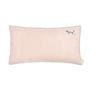 Nobodinoz - L1N0 cushion, 50 x 30 cm, mauve pink (embroidered)