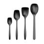 Rosti - Classic mixing spoon set, carbon black (set of 4)