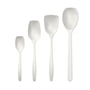 Rosti - Classic mixing spoon set, white (set of 4)