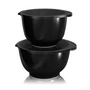 Rosti - Margrethe -set, 1.5 + 3 L, black (set of 4)