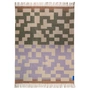 Mette Ditmer - Maze wool blanket, 130 x 190 cm, purple