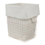 Mette Ditmer - Store-It basket with canvas bag, L, sand