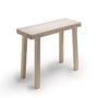 side by side - Stool bench stool, maple