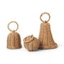 Ferm Living - Braided bell balls, natural (set of 3)