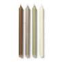 ferm Living - Pure Stick candles, Botanic Blend (set of 4)