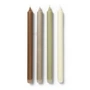 Ferm Living - Pure Stick candles, botanic blend (set of 4)