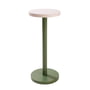 Design Letters - Trisse 3-in-1 side table, L, vineyard green / pastel beige